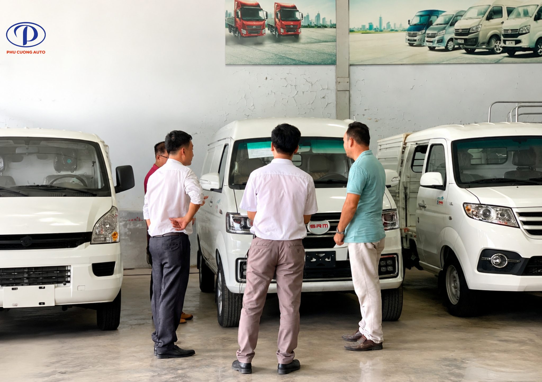 Khách hàng mua xe tải lần đầu tại Tiền Giang