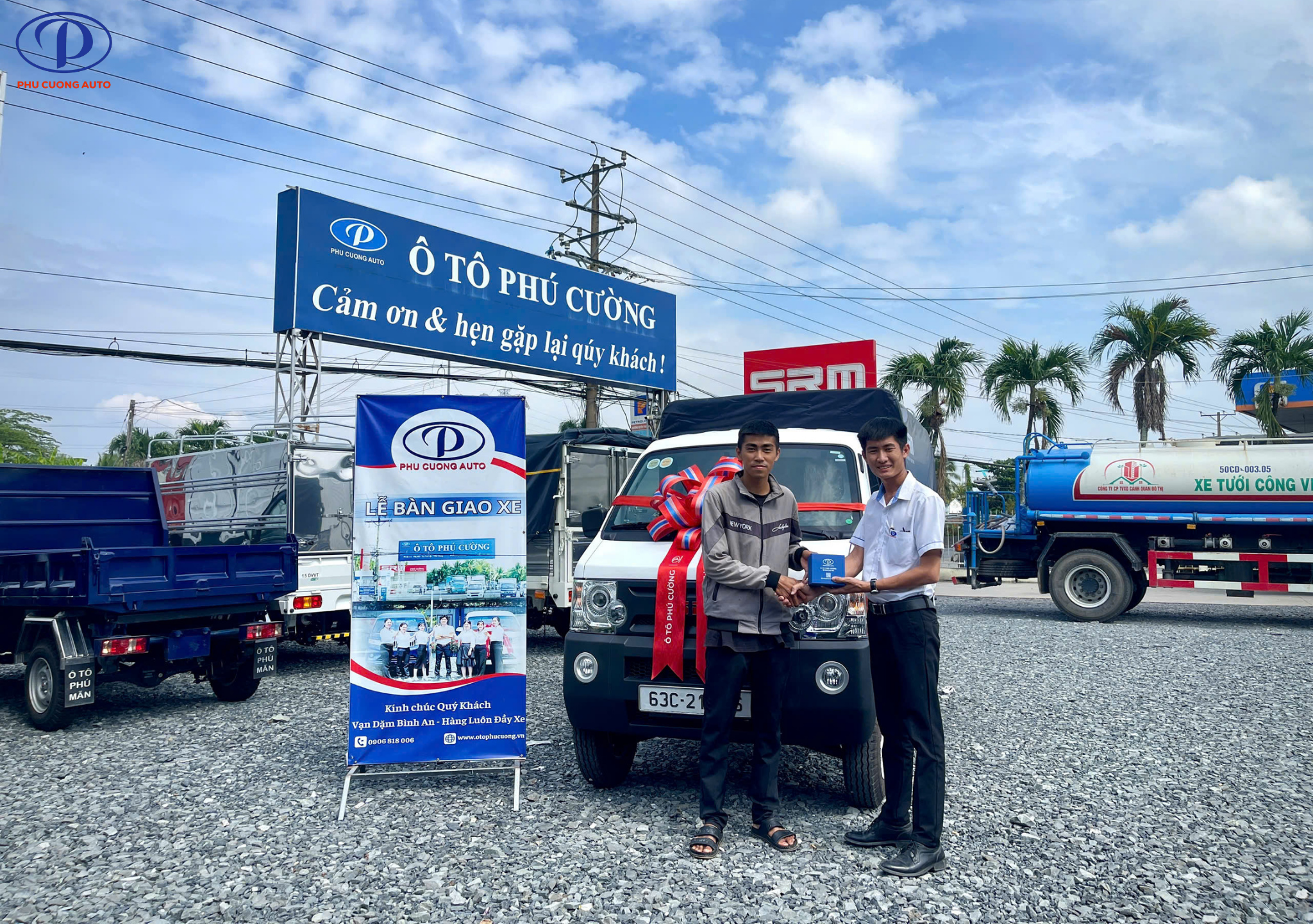 mua xe ben SRM K990 tại Ô Tô Phú Cường Tiền Giang