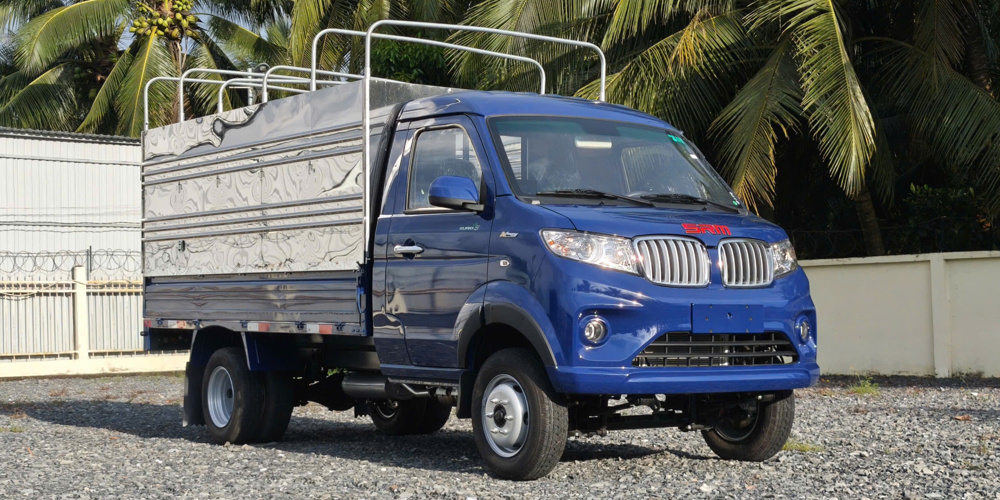 XE TẢI SRM S1  TẢI 1T5 THÙNG BẠT DÀI 3M05