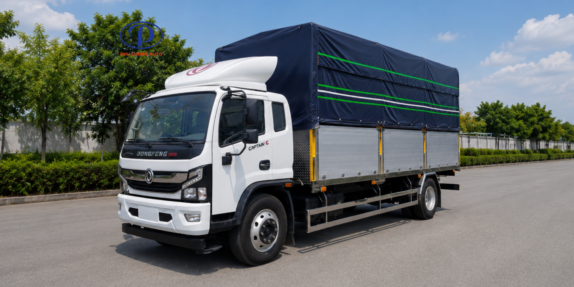 XE TẢI DONGFENG CAPTAIN C 9.1 TẤN THÙNG BẠT | SỨC MẠNH VẬN TẢI