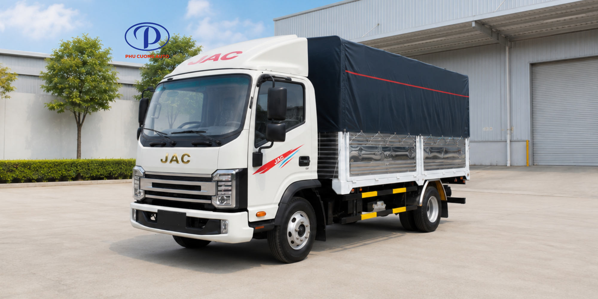XE TẢI JAC N350S PRO E5 THÙNG BẠT | ĐỘNG CƠ CUMMINS MỸ