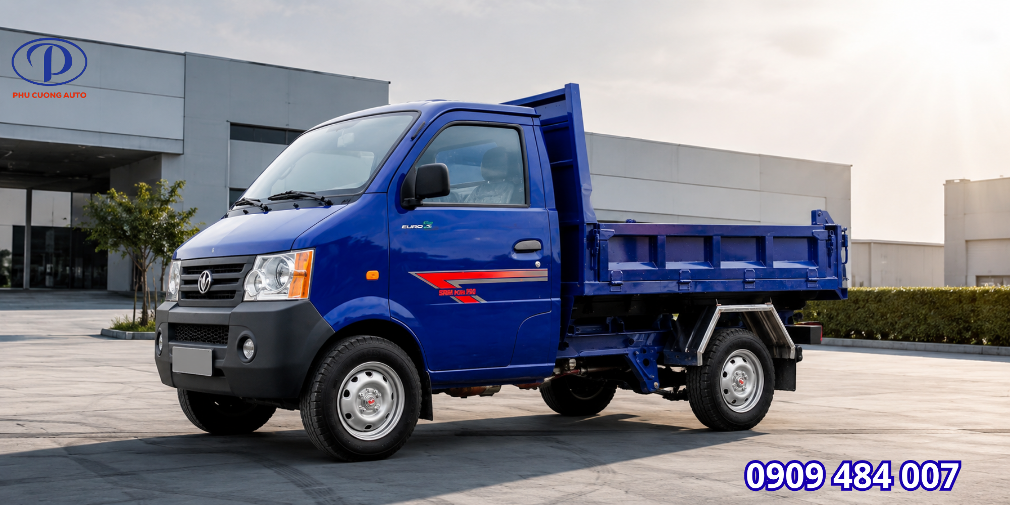 XE BEN SRM K990 970KG | BEN NHỎ CHỞ VẬT LIỆU LINH HOẠT
