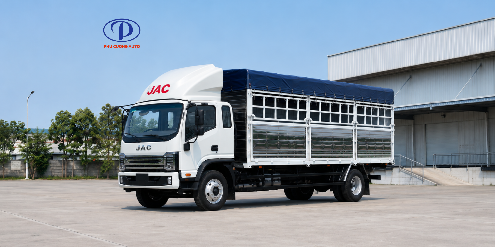 XE TẢI JAC N900 THÙNG BẠT | ĐỘNG CƠ CUMMINS BỀN BỈ