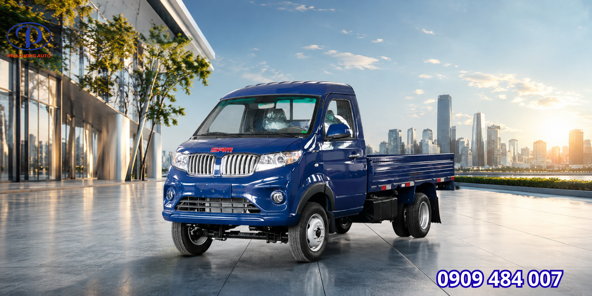 Xe tải SRM S1 thùng lửng 1.495kg – Giải pháp vận tải linh hoạt