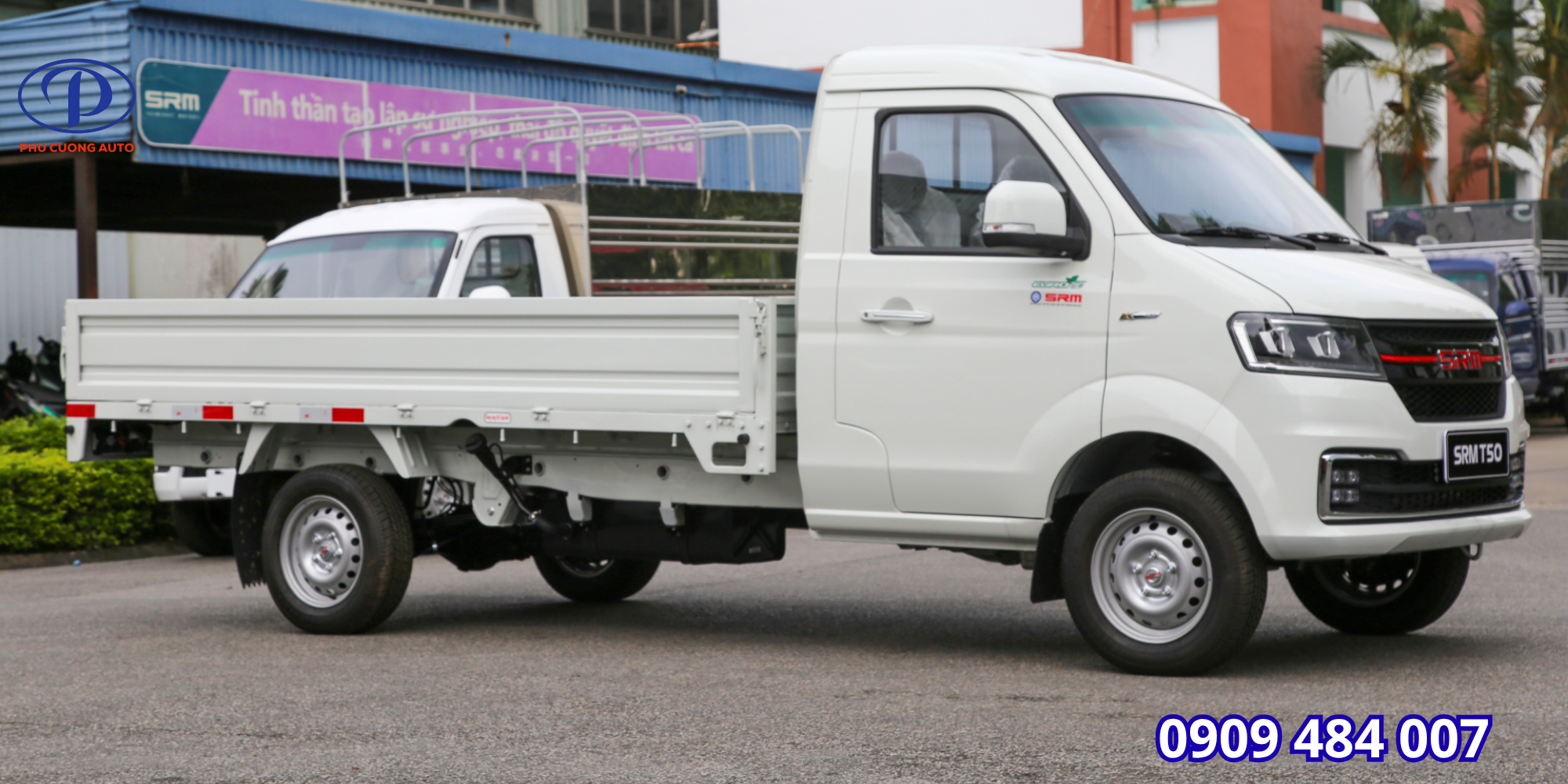 Xe tải SRM T50 thùng lửng 1.250kg – Giải pháp vận tải linh hoạt