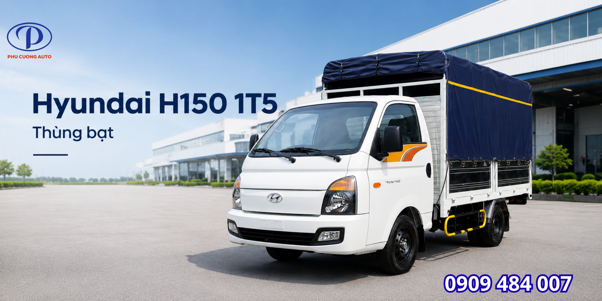 XE TẢI HYUNDAI H150 1.5 TẤN THÙNG BẠT | VUA LƯỚT PHỐ THÀNH THỊ