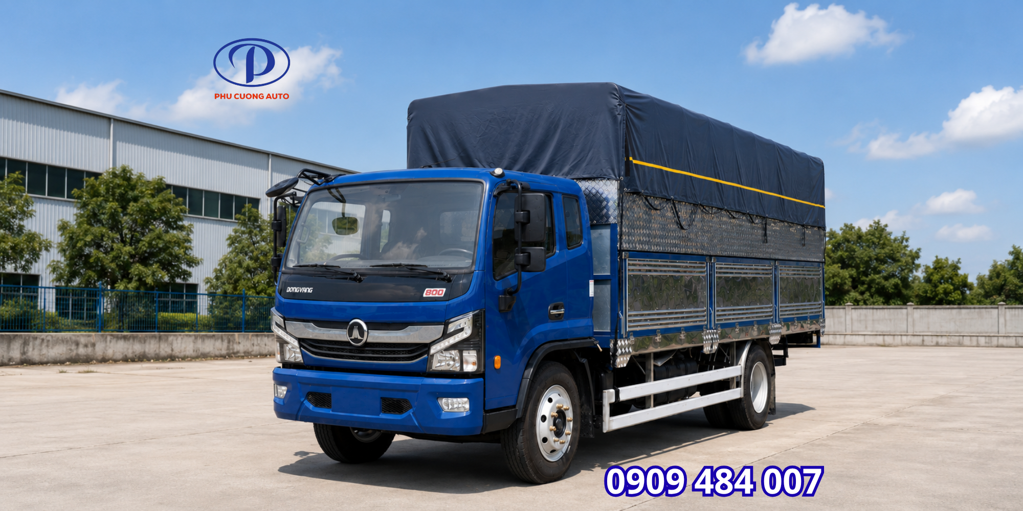 XE TẢI ĐỒNG VÀNG 800 THÙNG BẠT | VUA TẢI TRUNG ĐƯỜNG DÀI