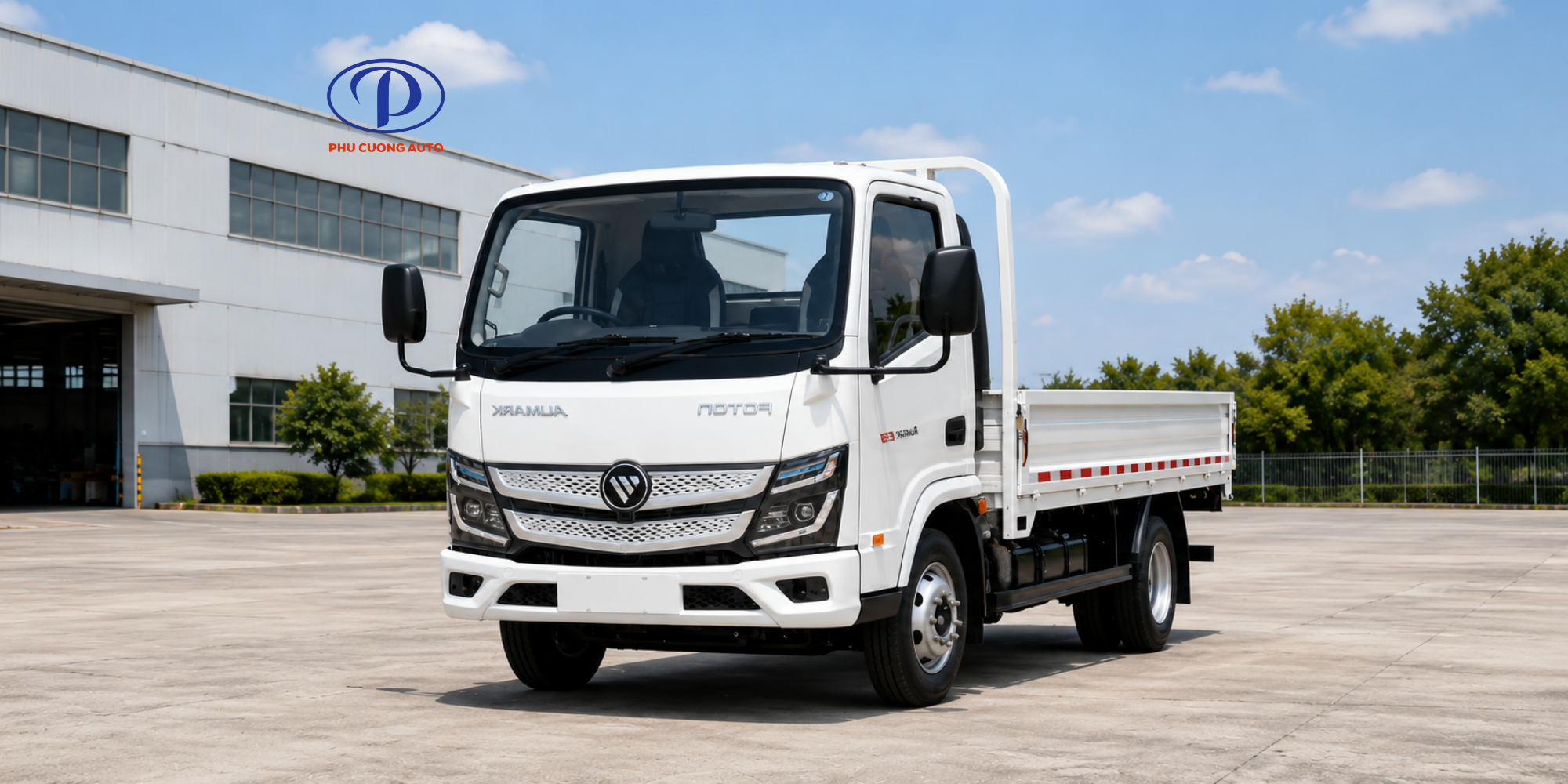 XE TẢI FOTON AUMARK X25 THÙNG LỬNG | TRỢ THỦ CHỞ VẬT LIỆU