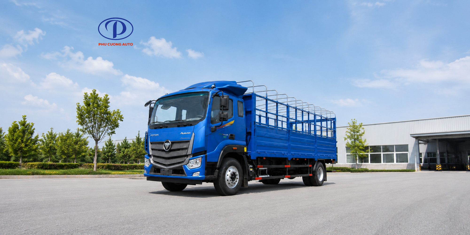 XE TẢI FOTON AUMAN C160 THÙNG LỬNG 7M5 | VUA CHỞ THÉP ỐNG