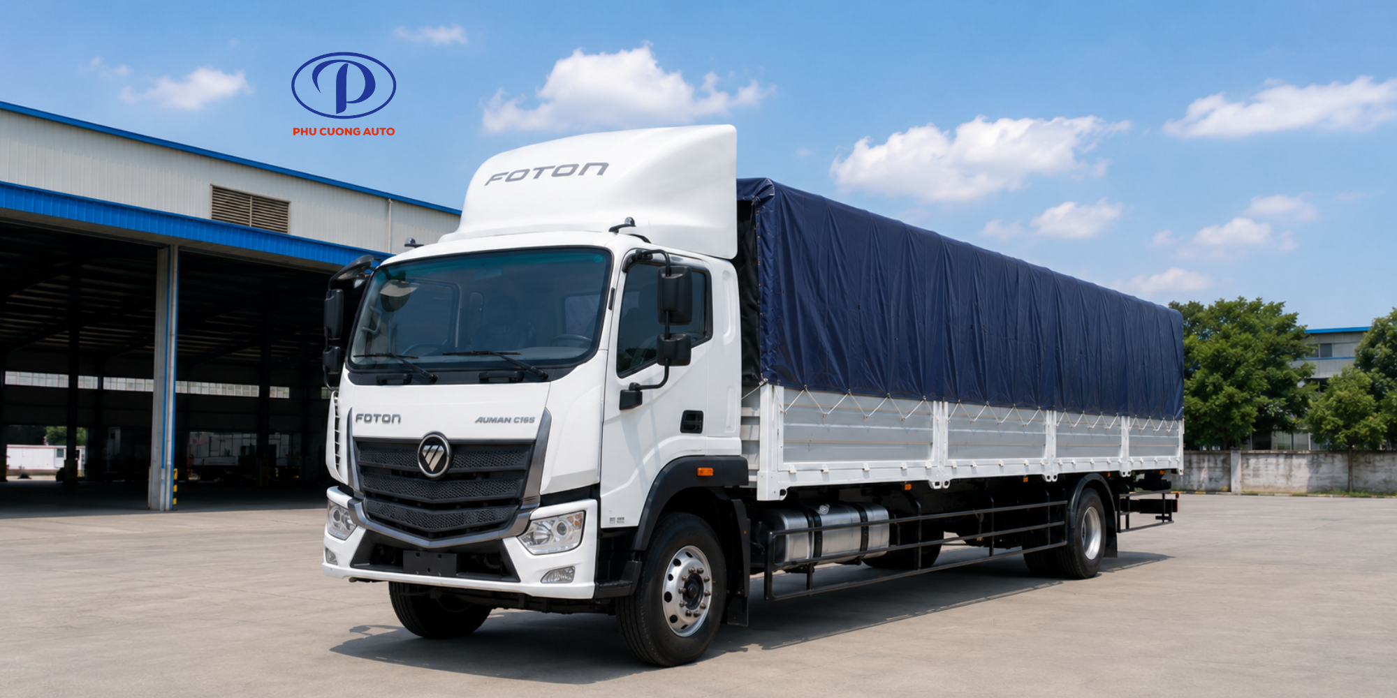 XE TẢI FOTON AUMAN C160 THÙNG BẠT 7M5 | VẬN CHUYỂN ĐA DỤNG