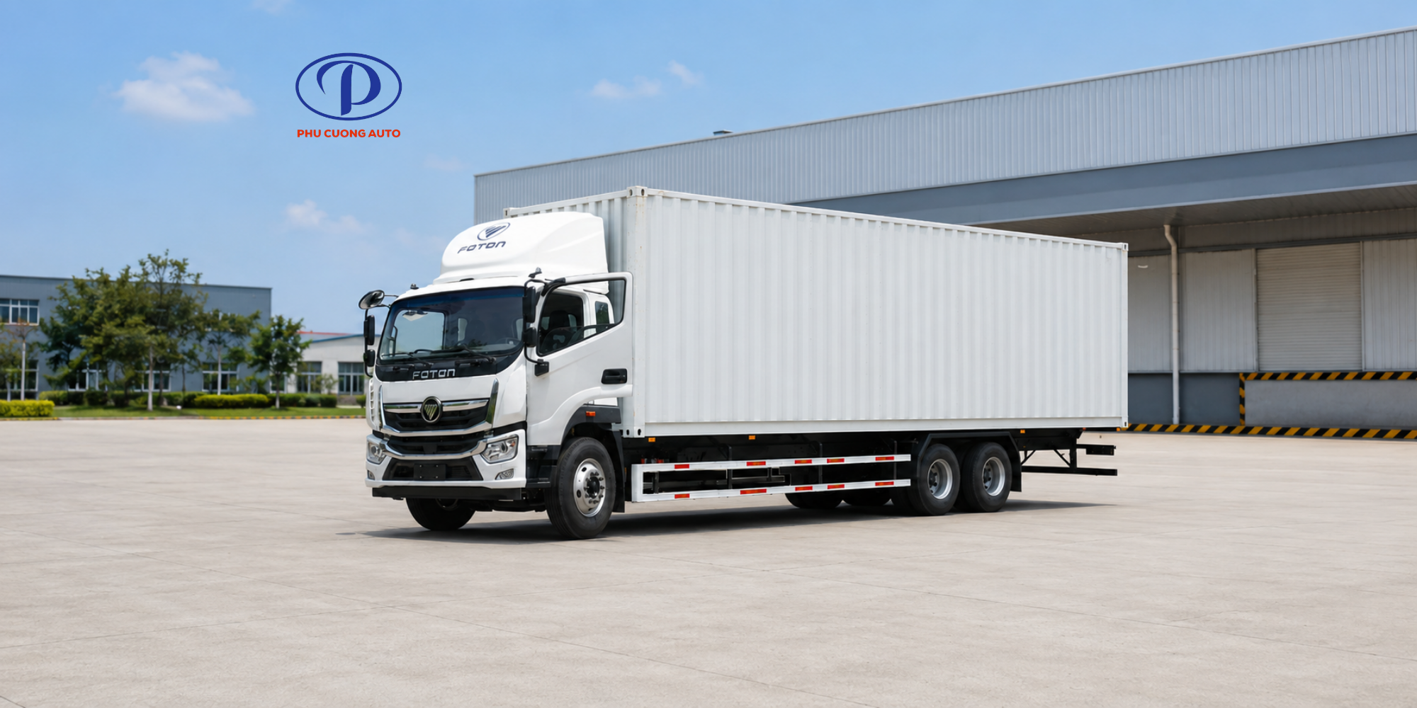 XE TẢI FOTON AUMAN C160M THÙNG KÍN | BẢO VỆ HÀNG TỐI ƯU