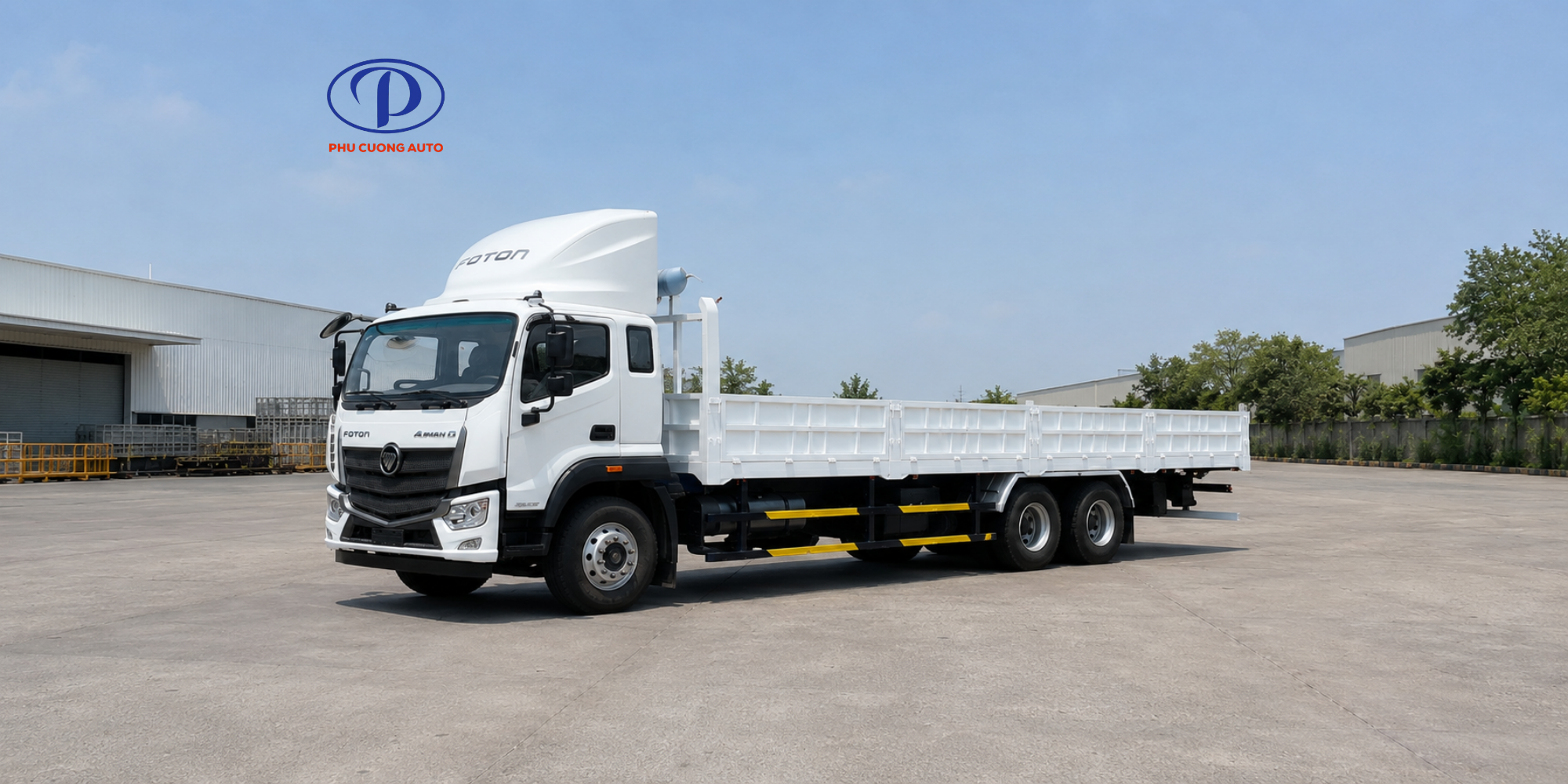 XE TẢI FOTON AUMAN C240 3 CHÂN THÙNG LỬNG | CHUYÊN GIA TẢI NẶNG