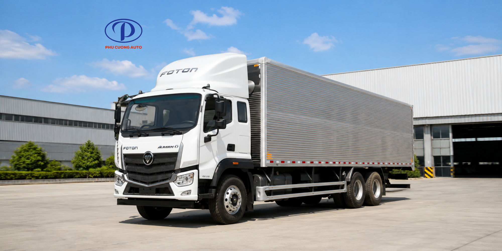 XE TẢI FOTON AUMAN C240 3 CHÂN THÙNG KÍN | BẢO VỆ HÀNG TỐI ƯU