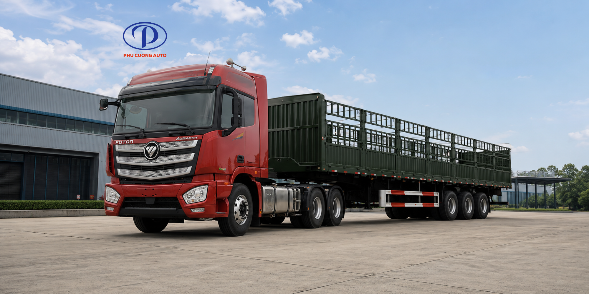 XE ĐẦU KÉO FOTON AUMAN EST FV400 | TỐI ƯU CHI PHÍ VẬN TẢI