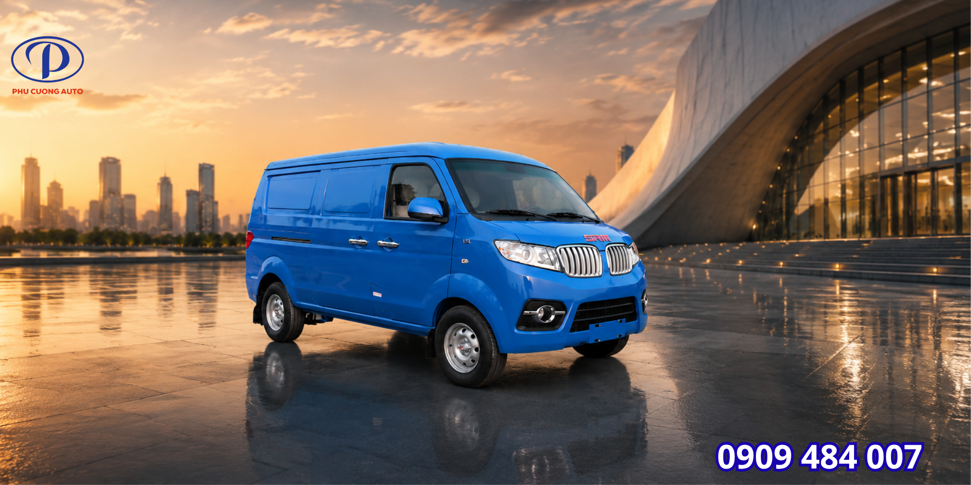 Xe tải van SRM X30I V2 945kg – Giải pháp vận tải linh hoạt