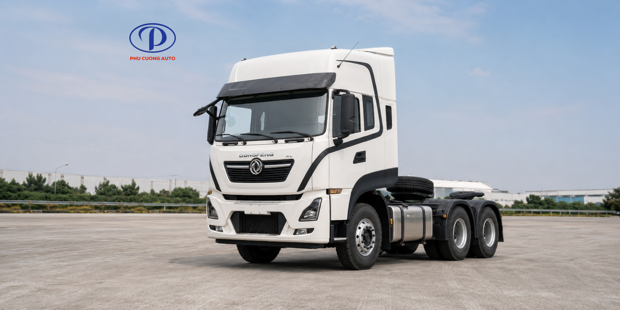 XE ĐẦU KÉO DONGFENG KL465 2 CẦU DẦU NHẬP KHẨU