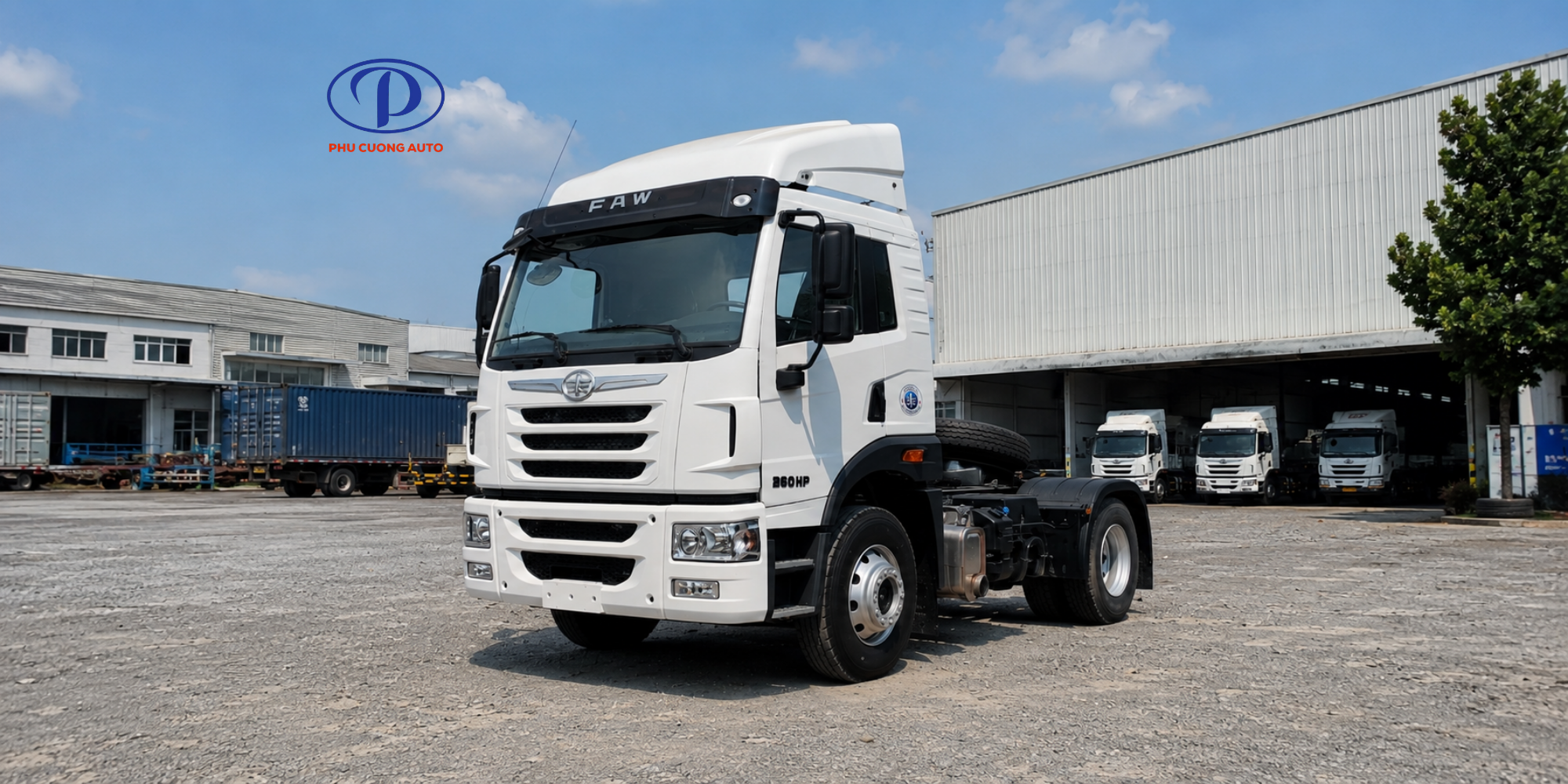 XE ĐẦU KÉO FAW 1 CẦU 260 HP