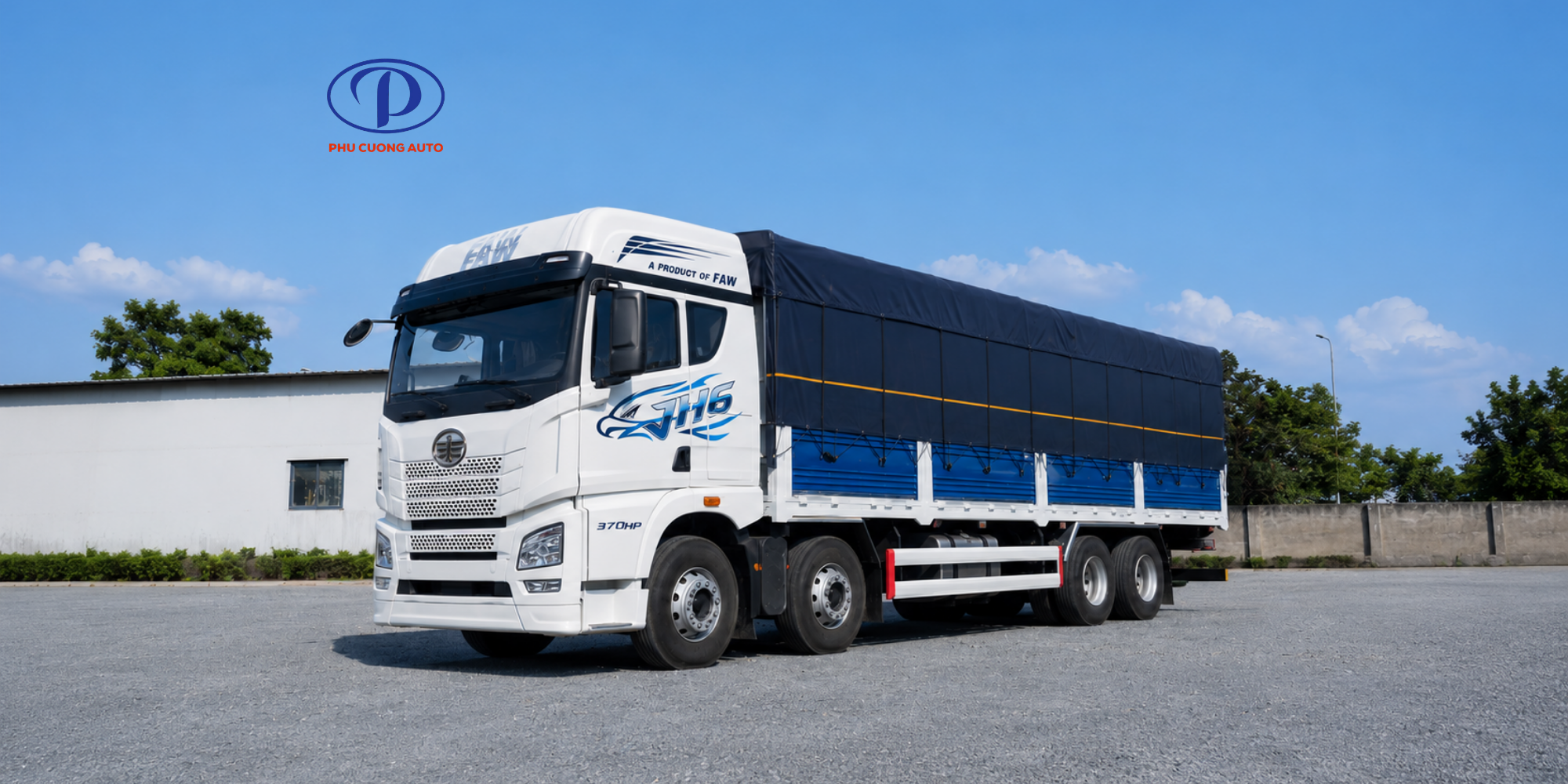 XE TẢI FAW JH6 THÙNG BẠT 17.8 TẤN