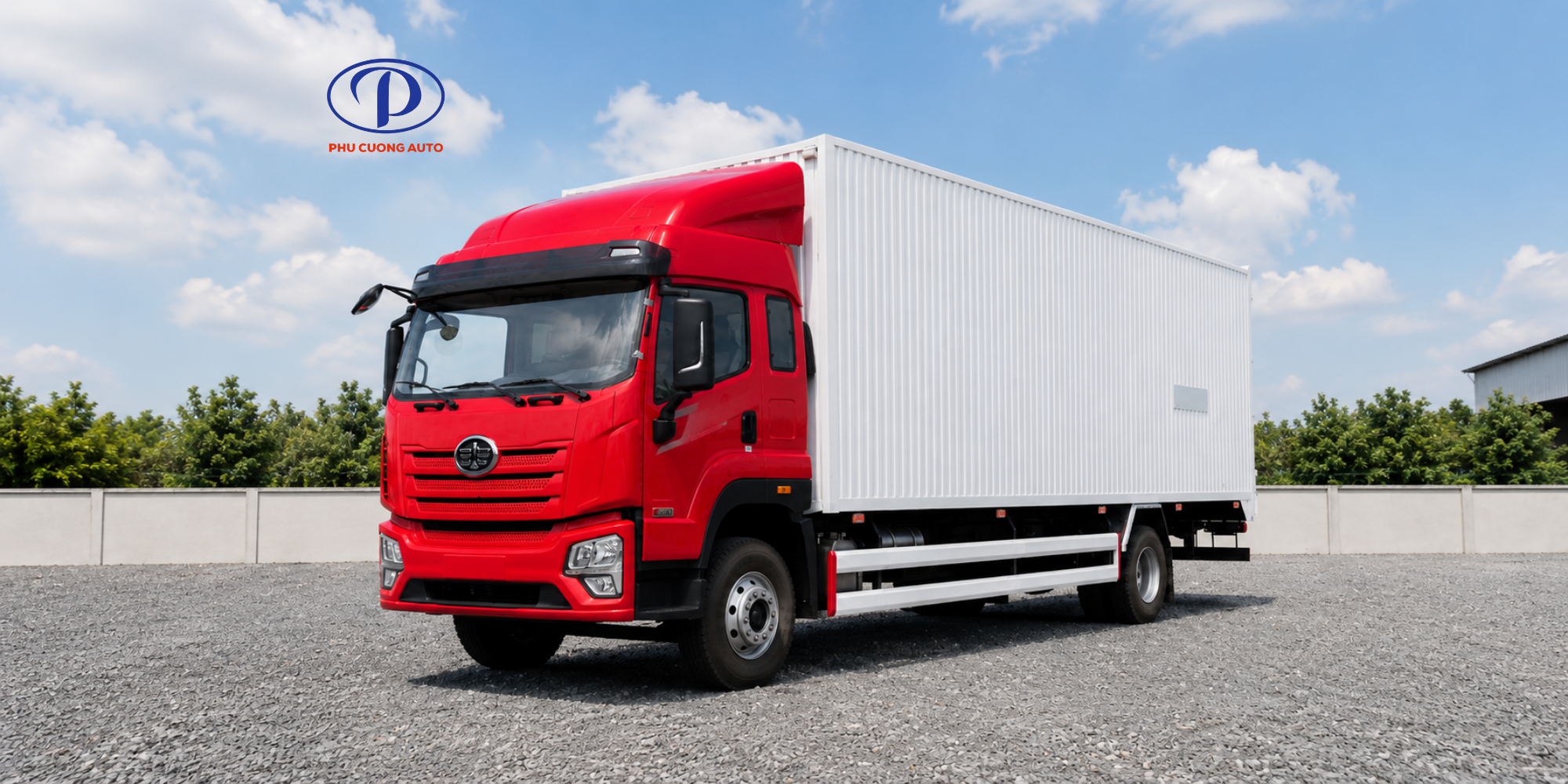 XE TẢI FAW JK6 THÙNG KÍN CONTAINER