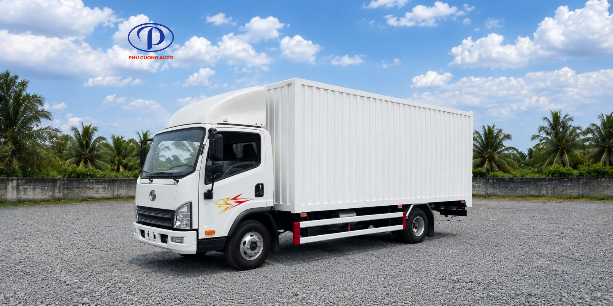 XE TẢI FAW TIGER THÙNG KÍN CONTAINER