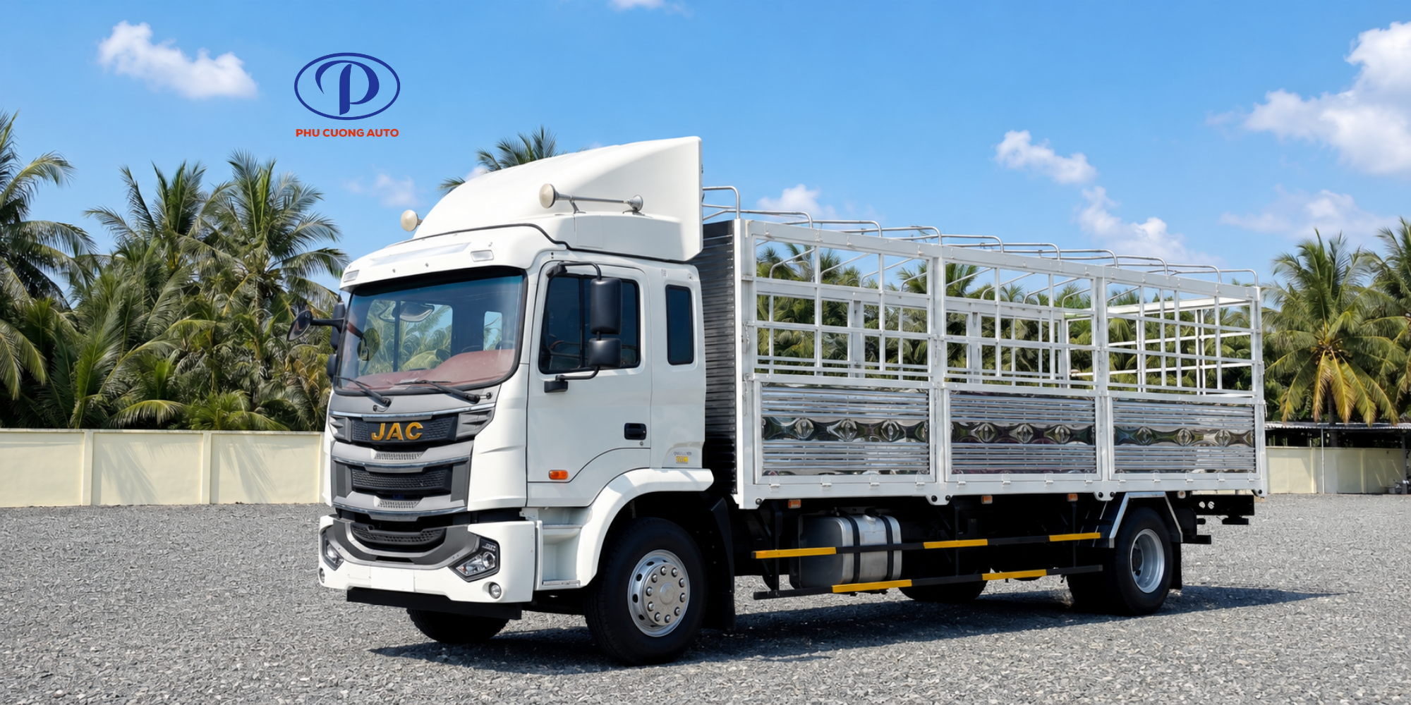 XE TẢI JAC A5 NHẬP KHẨU 9.1 TẤN THÙNG 8.2M