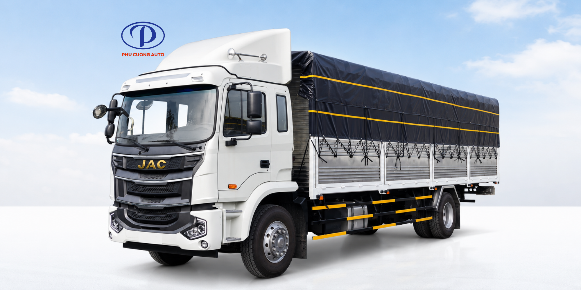 XE TẢI JAC A5 THÙNG BẠT 7.6 TẤN NHẬP KHẨU