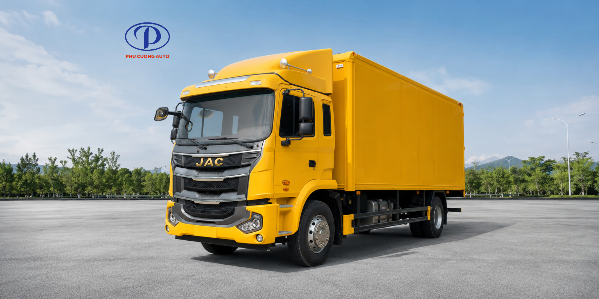 XE TẢI JAC A5 THÙNG KÍN 7.1 TẤN NHẬP KHẨU