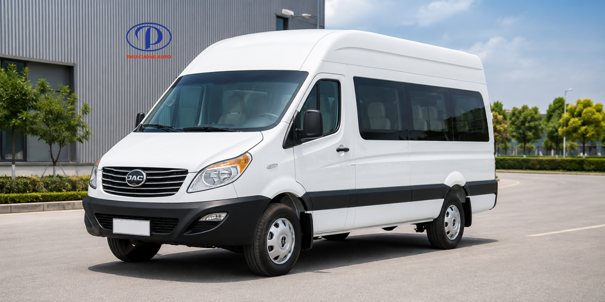 XE KHÁCH JAC SUNRAY MINIBUS 16 CHỖ ĐỘNG CƠ CUMMINS
