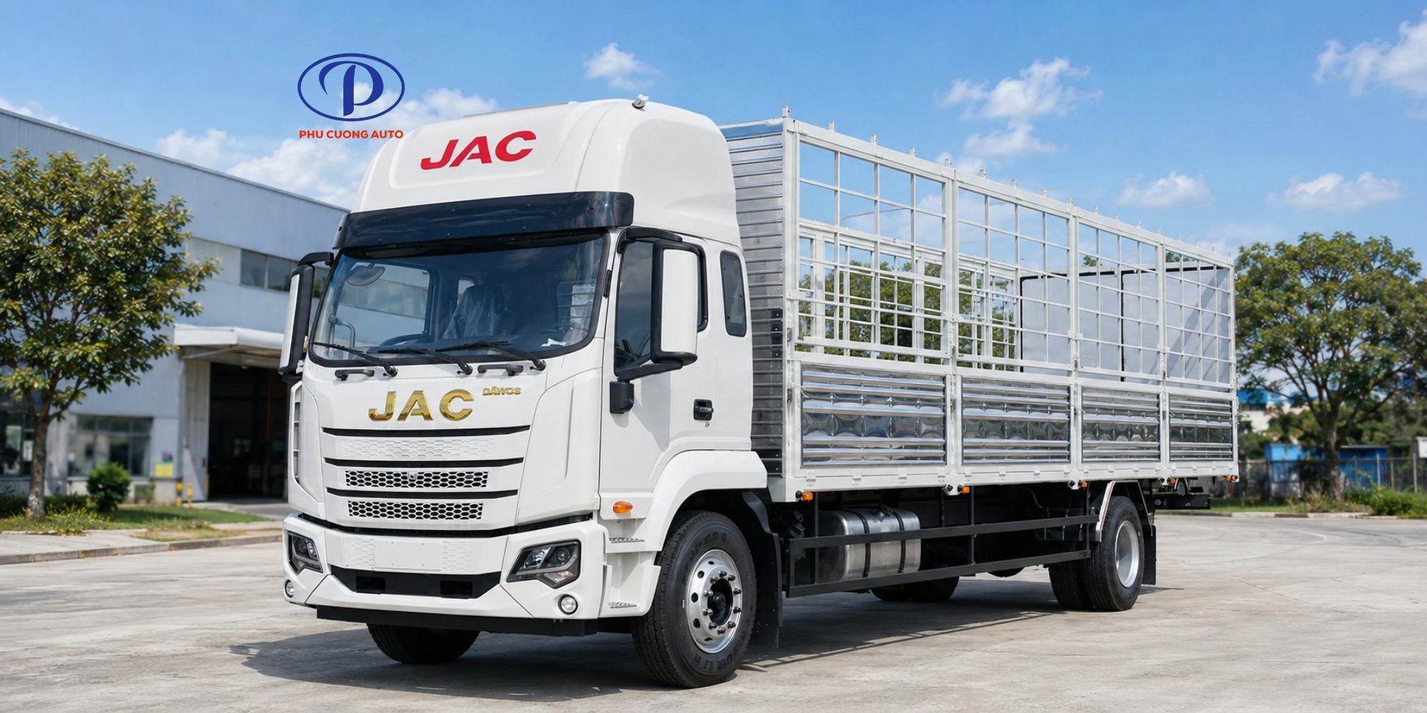XE TẢI JAC DAWOS THÙNG BẠT 7.8 TẤN ĐỜI MỚI