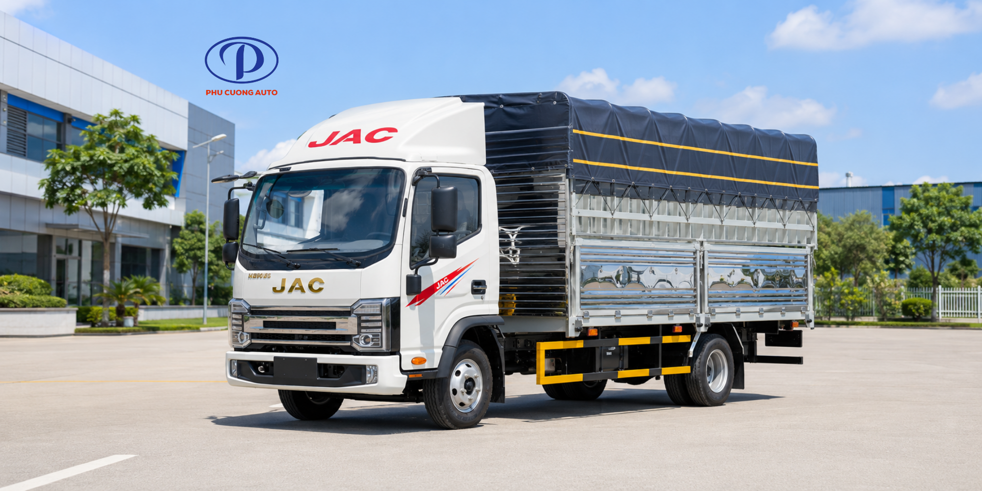 XE TẢI JAC N250S PRO E5 THÙNG BẠT 2.49 TẤN EURO 5