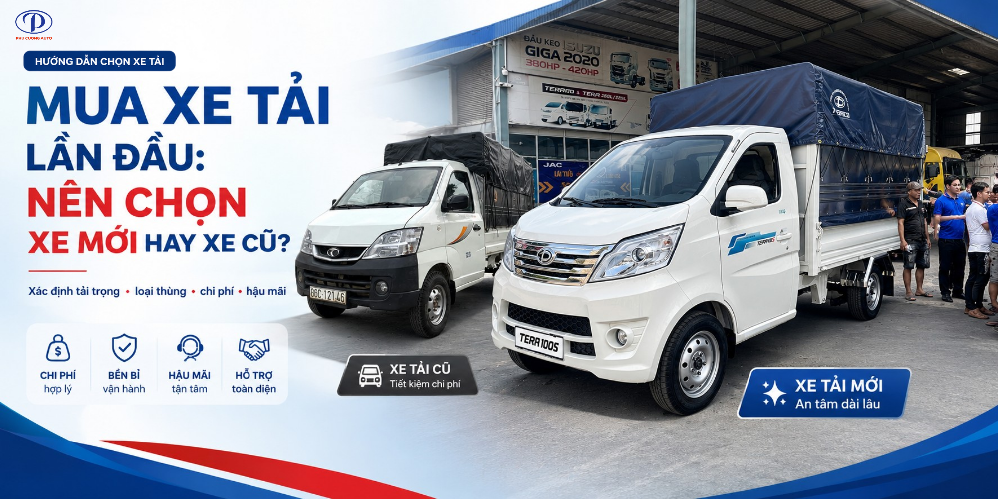 5 lưu ý khi mua xe tải lần đầu tại Tiền Giang, tránh mất tiền oan